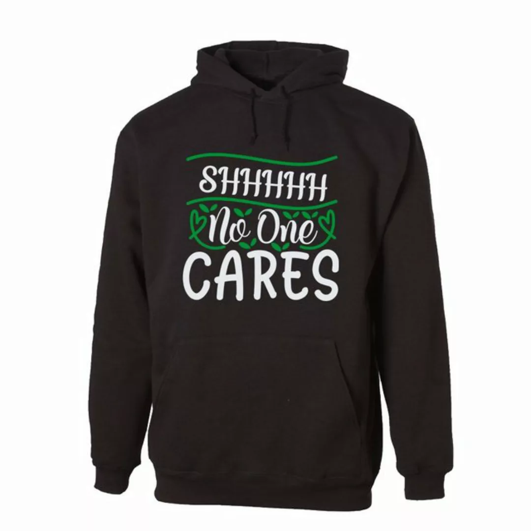 G-graphics Hoodie Shhhhh – No one cares Unisex mit trendigem Frontprint mit günstig online kaufen