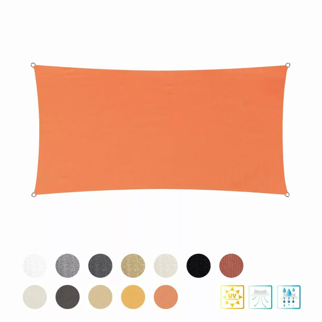 Lumaland Sonnensegel Sonnensegel rechteckig 2x4 m, günstig online kaufen
