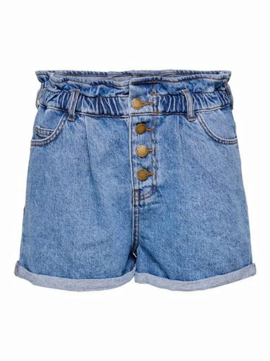 Only Damen Jeans Short ONLCUBA LIFE PAPERBAG günstig online kaufen