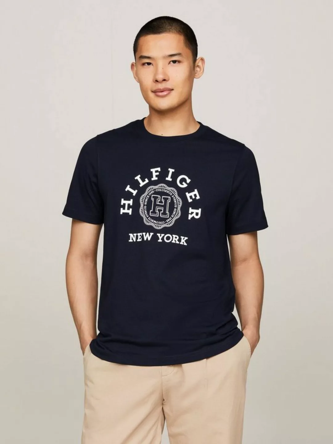 Tommy Hilfiger Print-Shirt HILFIGER COIN TEE mit markantem Print günstig online kaufen