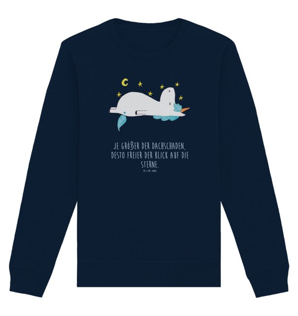 Mr. & Mrs. Panda Longpullover Größe M Einhorn Sternenhimmel - French Navy - günstig online kaufen