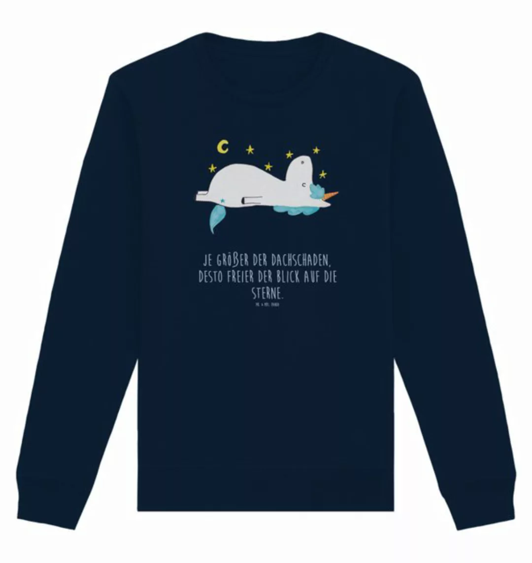 Mr. & Mrs. Panda Longpullover Größe XL Einhorn Sternenhimmel - French Navy günstig online kaufen