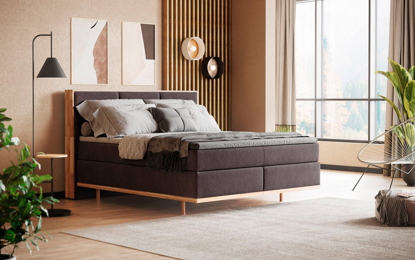 Home affaire Boxspringbett "Gribelle" günstig online kaufen