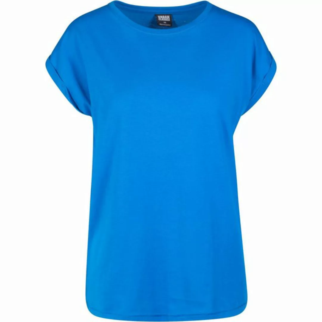 URBAN CLASSICS Kurzarmshirt "Urban Classics Damen Ladies Extended Shoulder günstig online kaufen