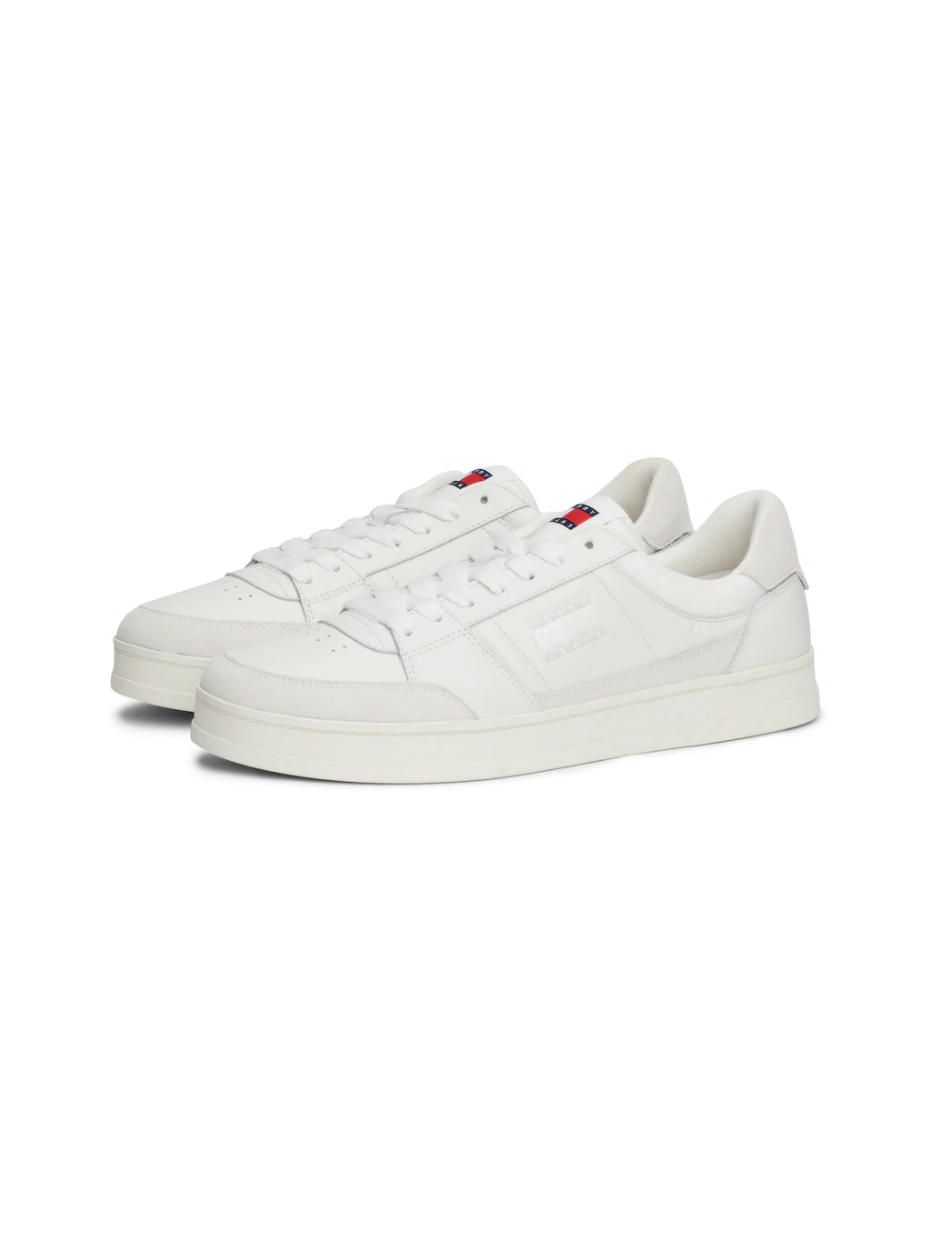 Tommy Jeans Plateausneaker "THE GREENWICH MIX MEDIA", Freitzeitschuh, Schnü günstig online kaufen