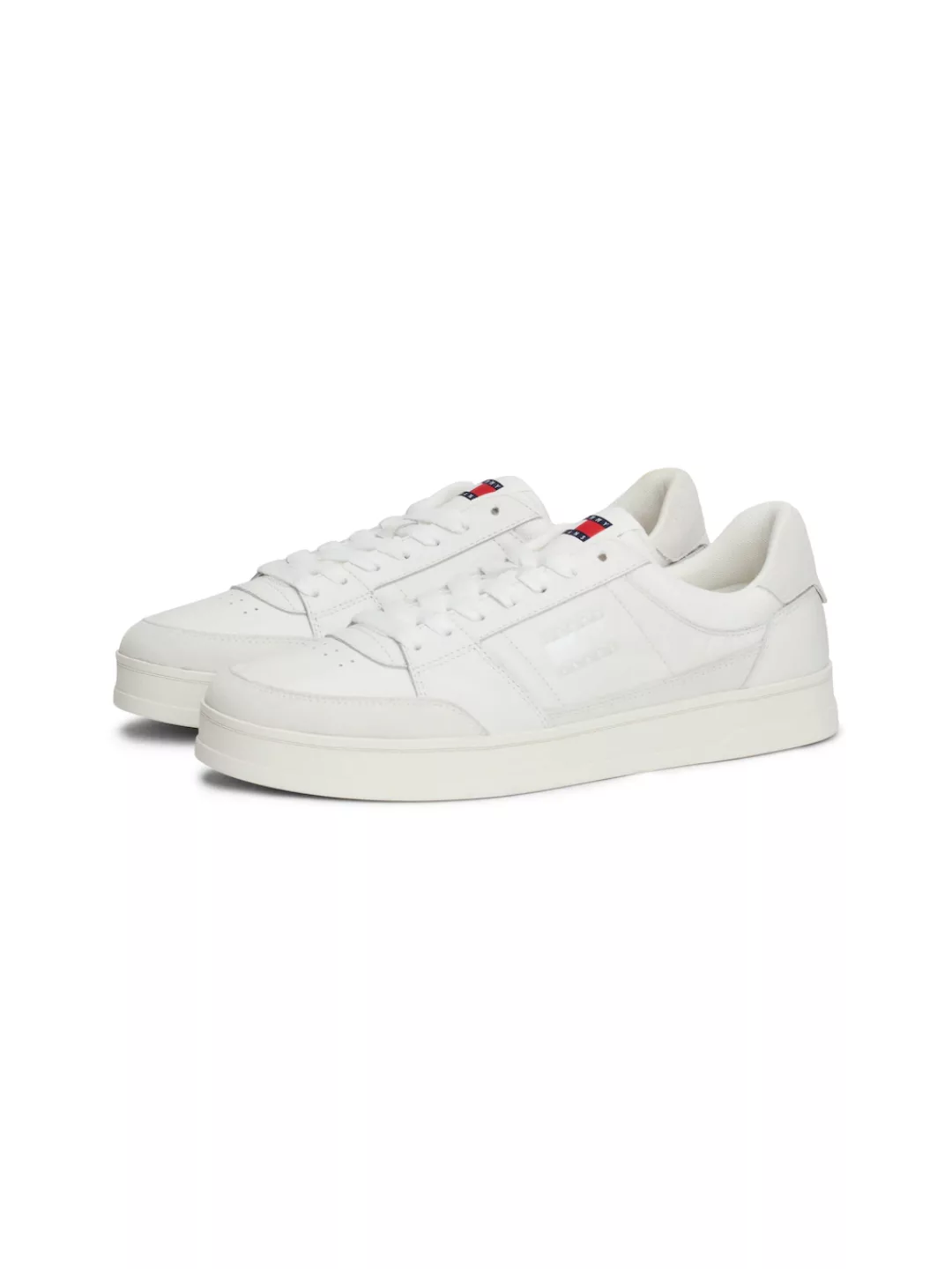 Tommy Jeans Plateausneaker "THE GREENWICH MIX MEDIA", Freitzeitschuh, Schnü günstig online kaufen