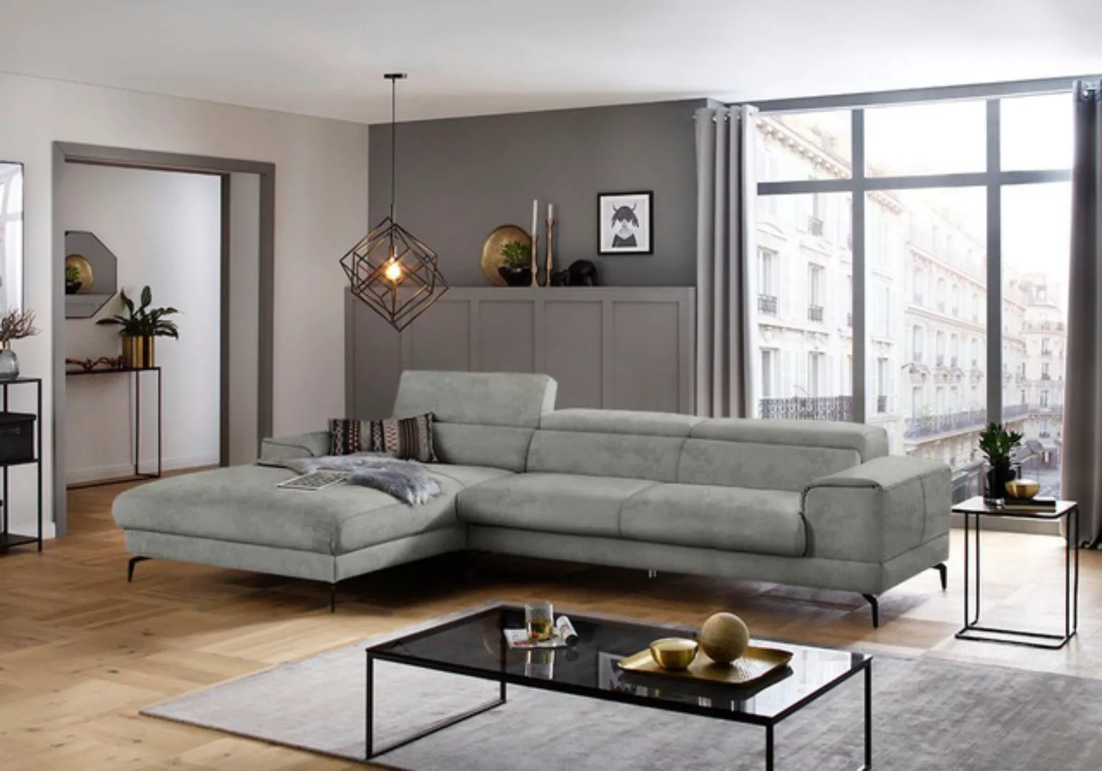 W.SCHILLIG Ecksofa "piedroo, Designsofa mit tollem Sitzkomfort, bequem, L-F günstig online kaufen