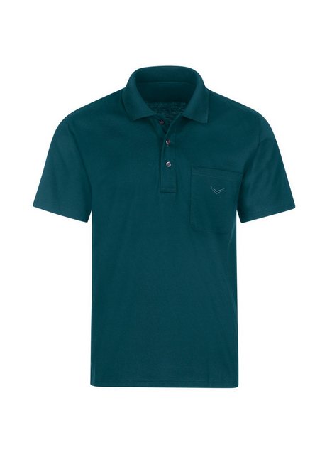 Trigema Poloshirt TRIGEMA Poloshirt aus Single-Jersey (1-tlg) günstig online kaufen