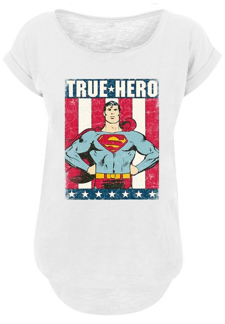 F4NT4STIC T-Shirt DC Comics Superman True Hero Superheld Print günstig online kaufen