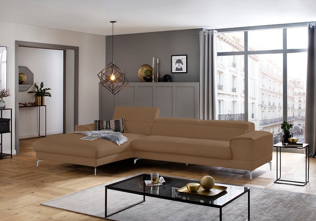 W.SCHILLIG Ecksofa "piedroo, Designsofa mit tollem Sitzkomfort, bequem und günstig online kaufen