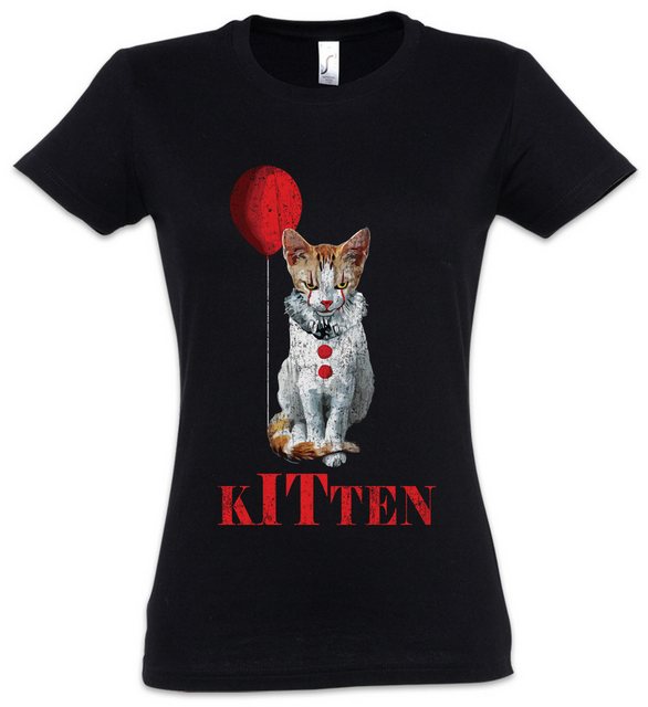 Urban Backwoods Print-Shirt It Kitten Damen T-Shirt Es It Fun Katze Katzen günstig online kaufen