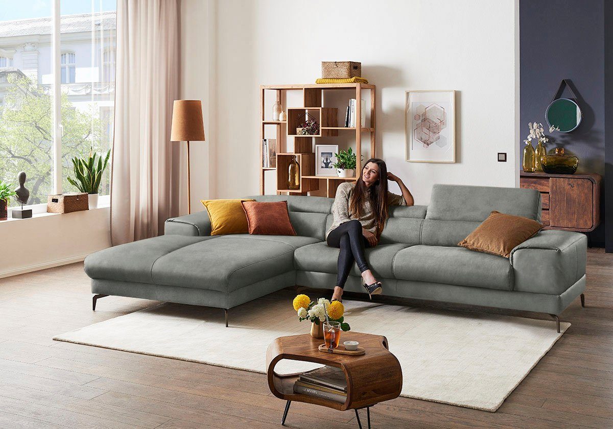 W.SCHILLIG Ecksofa "piedroo, Designsofa mit tollem Sitzkomfort, bequem und günstig online kaufen