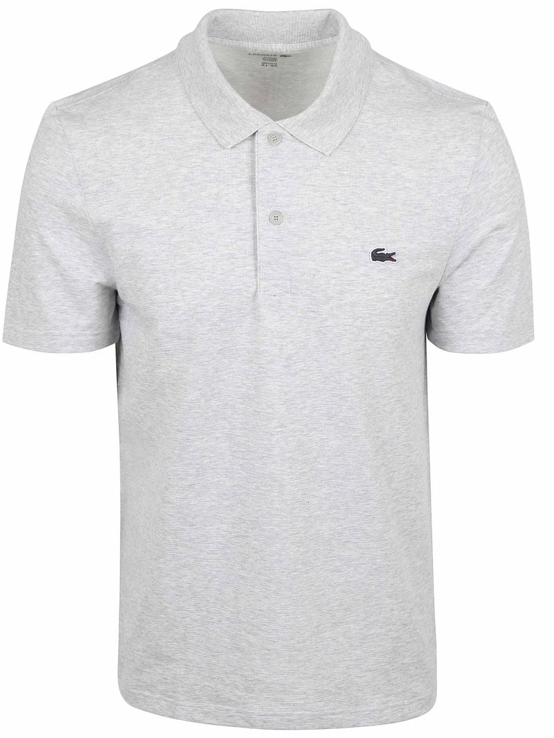 Lacoste Poloshirt Breathable Grau - Größe M günstig online kaufen