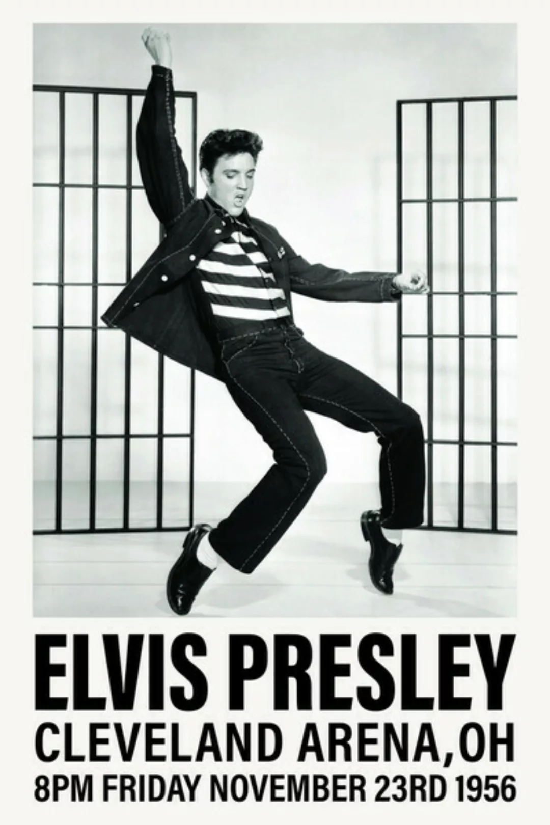 Poster / Leinwandbild - Elvis Presley günstig online kaufen