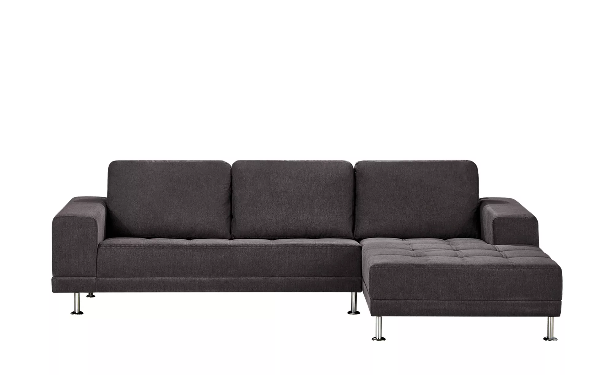 smart Ecksofa  Garda ¦ grau ¦ Maße (cm): B: 280 H: 81 T: 166 Polstermöbel > günstig online kaufen