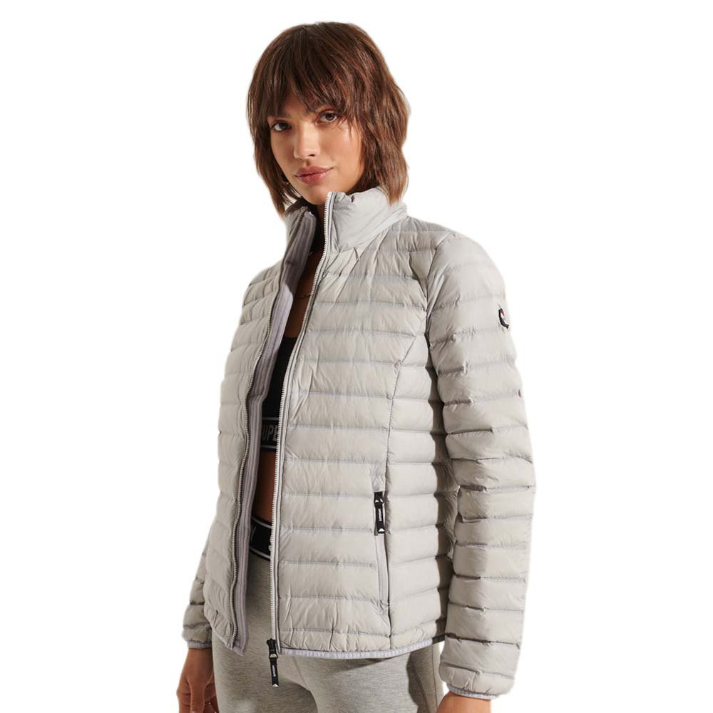 Superdry Core Down Wattierte Jacke XS Dove günstig online kaufen