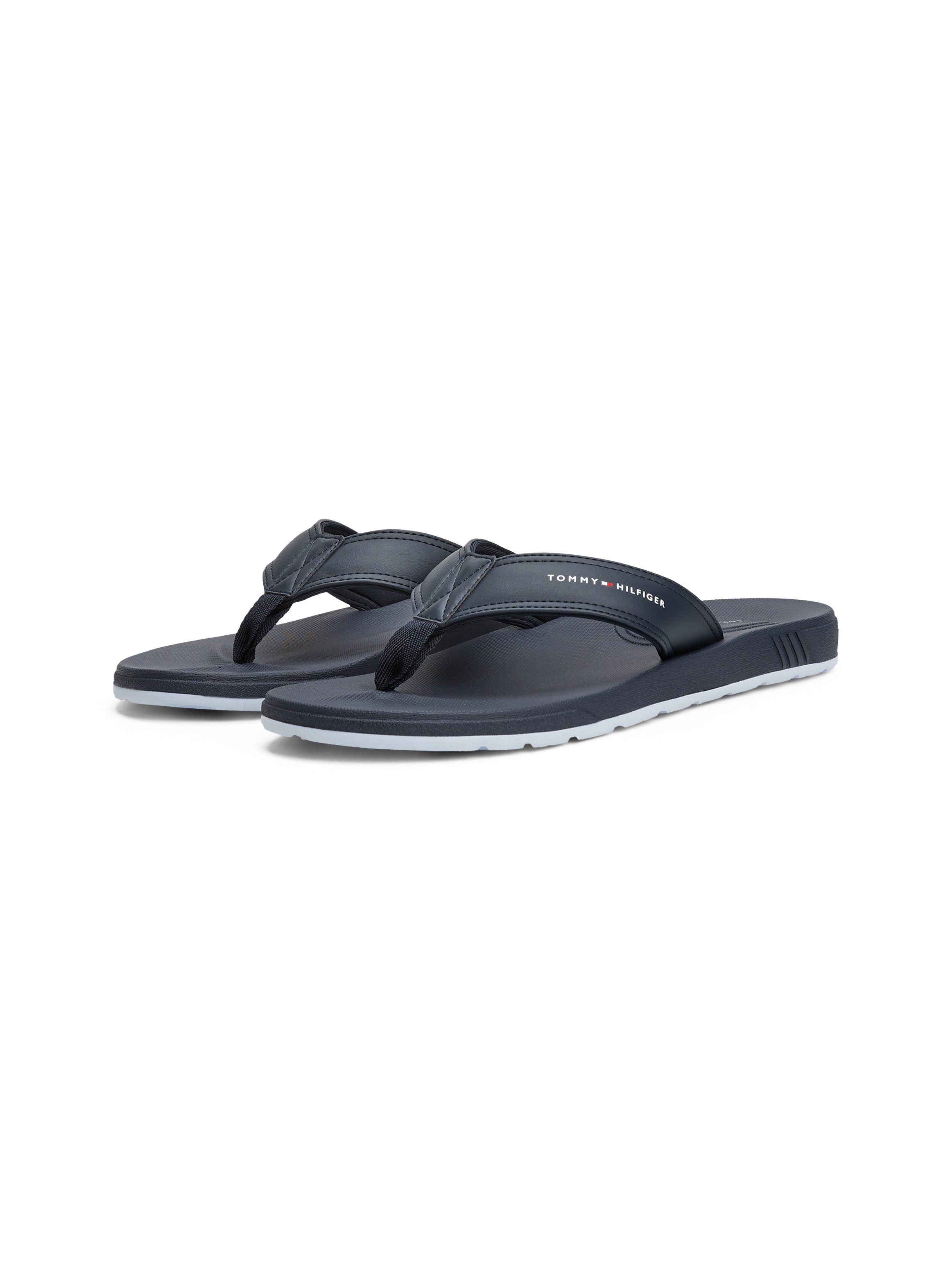 Tommy Hilfiger Zehentrenner "MOLDED COMFORT TH BEACH SANDAL", Sommerschuh, günstig online kaufen