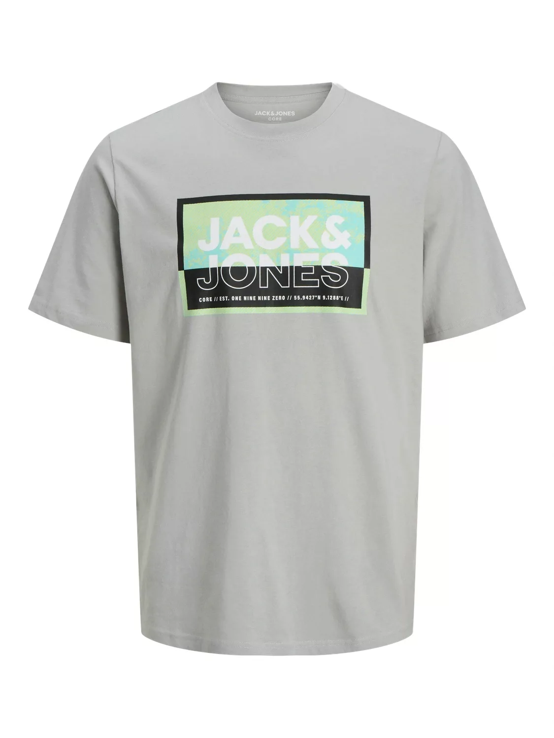 Jack & Jones T-Shirt "JCOLOGAN SUMMER PRINT TEE CREW NECK FST" günstig online kaufen