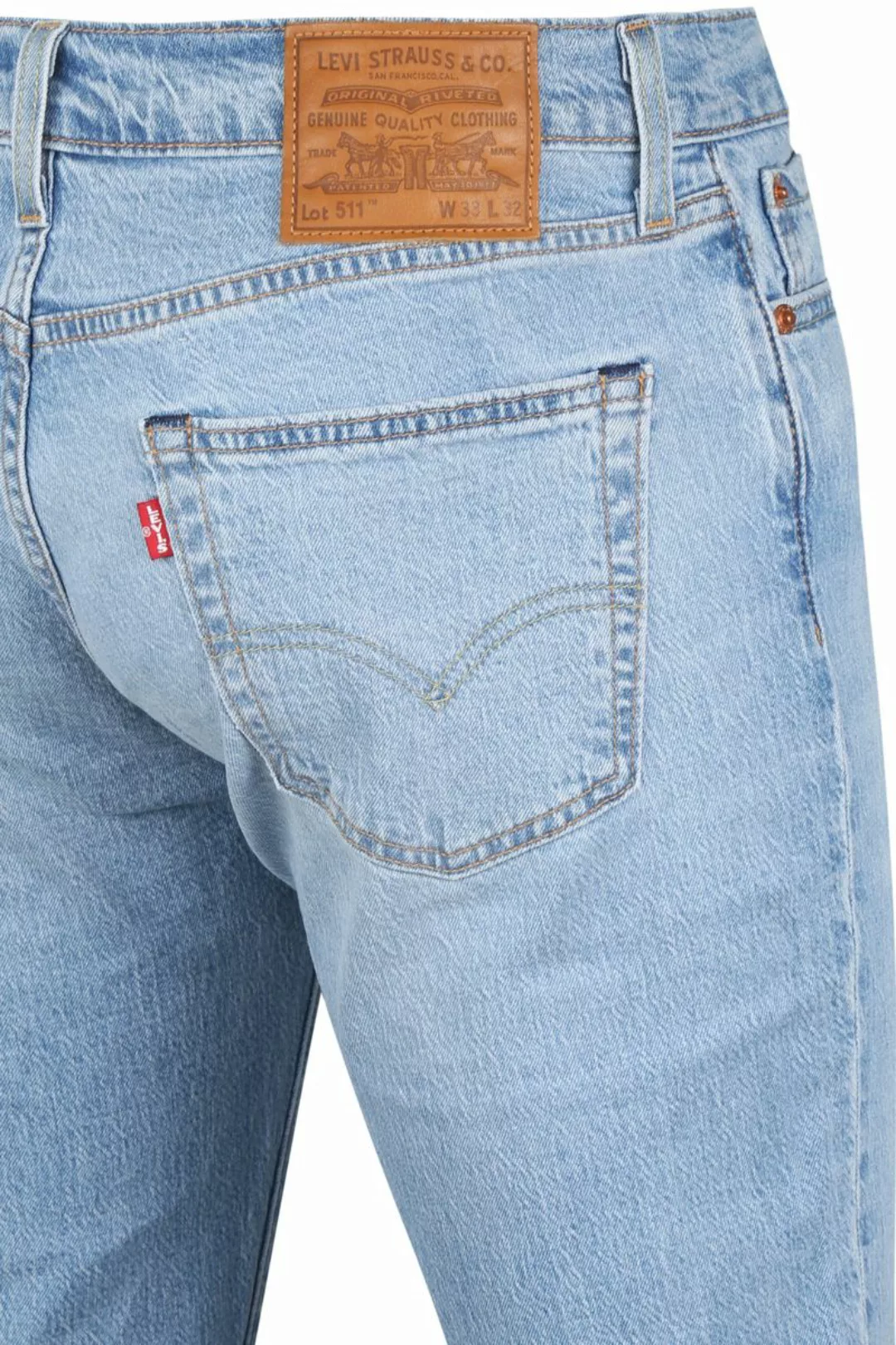 Levi's 511 Jeanshose Blau - Größe W 32 - L 32 günstig online kaufen