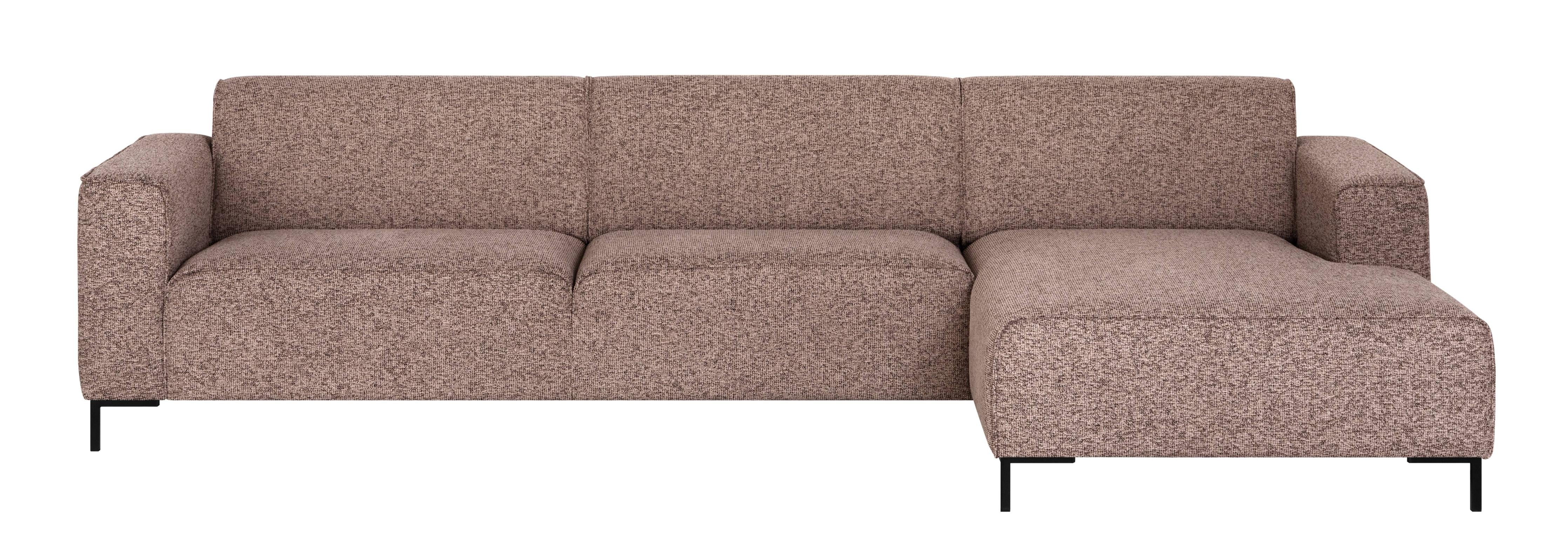 NADUVI Collection | Ecksofa Gionni rechts 3-Sitzer Chenille günstig online kaufen