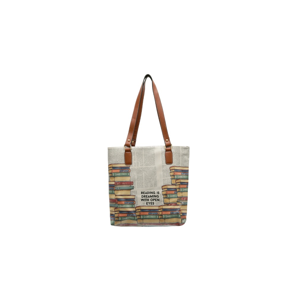 DOGO Umhängetasche "Multi Pocket Bag Shopper-Tasche The Wise Owl Damen", Ha günstig online kaufen