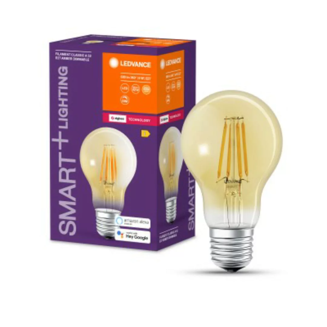 LEDVANCE SMART+ LED CLASSIC A 55 BOX DIM Warm Comfort ZigBee Klar E27 Glühl günstig online kaufen