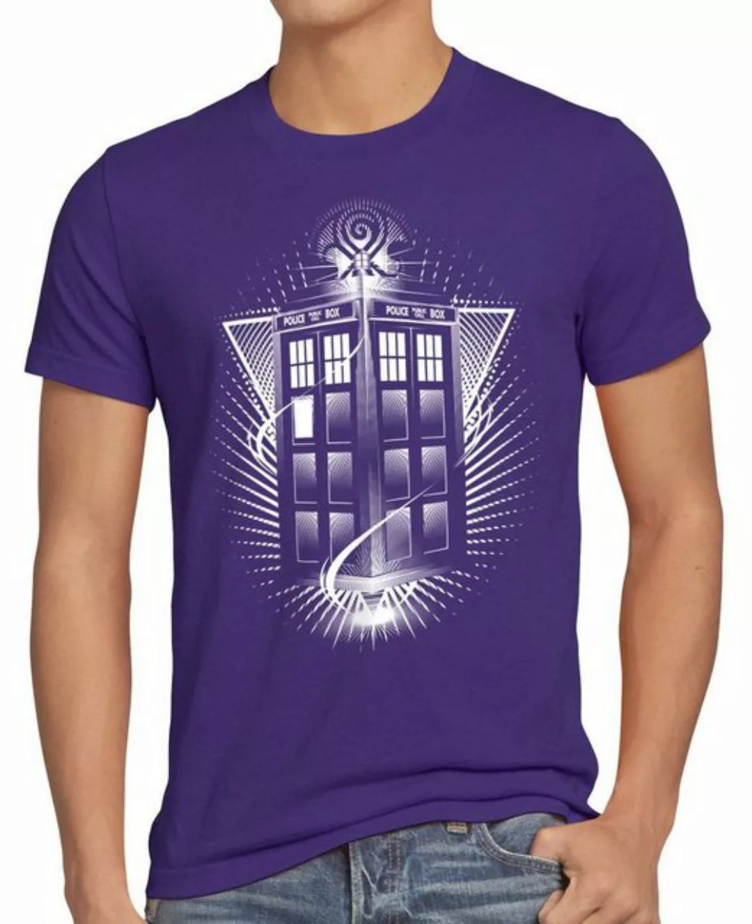 style3 Print-Shirt Herren T-Shirt Who Zeitreise doktor dalek dr police box günstig online kaufen