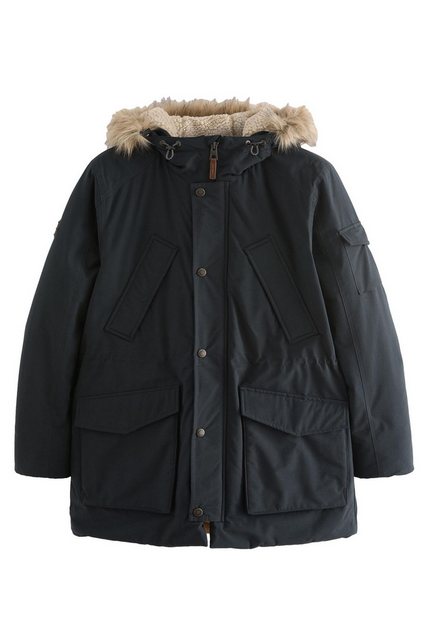 Next Winterjacke Wasserabweisender Parker Kapuzenmantel (1-St) günstig online kaufen