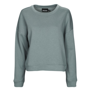 PIECES Lässiges Sweatshirt Damen Grau günstig online kaufen