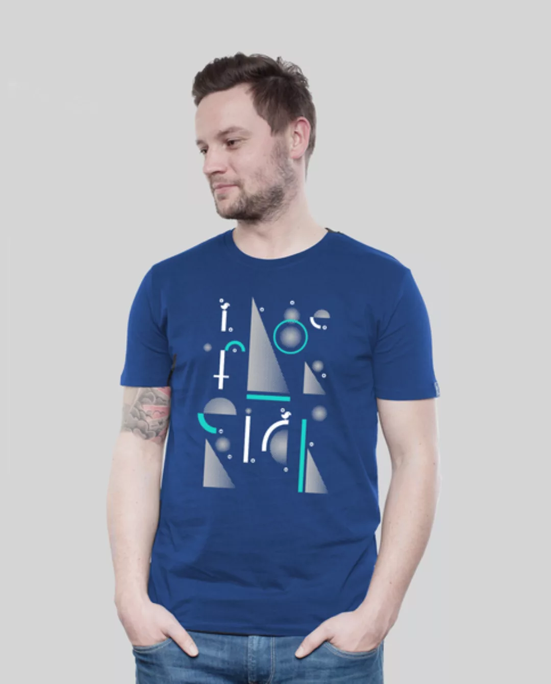Shirt Men Majorelle Geometric günstig online kaufen