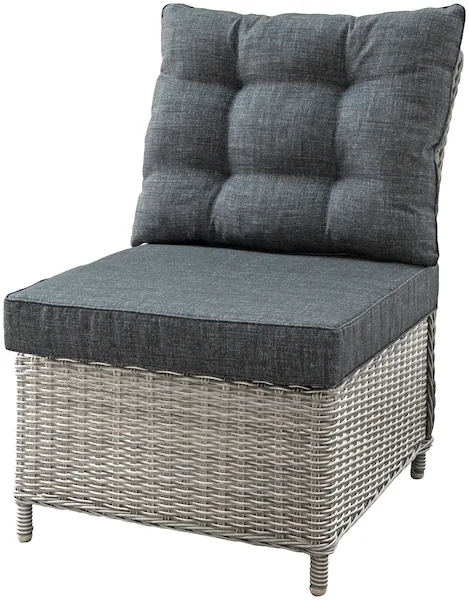 Destiny Loungesessel "PALMA", Aluminium, Polyrattan, inkl. Auflagen günstig online kaufen