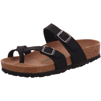 Birkenstock  Clogs Pantoletten 1021176 MAYARI BLACK BREIT günstig online kaufen