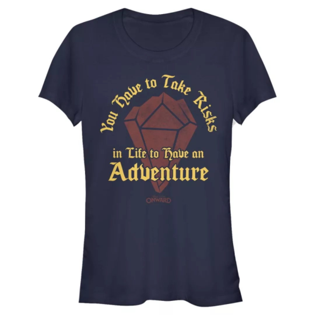 Pixar - Onward - Phoenix Gem Risk for Adventure - Frauen T-Shirt günstig online kaufen