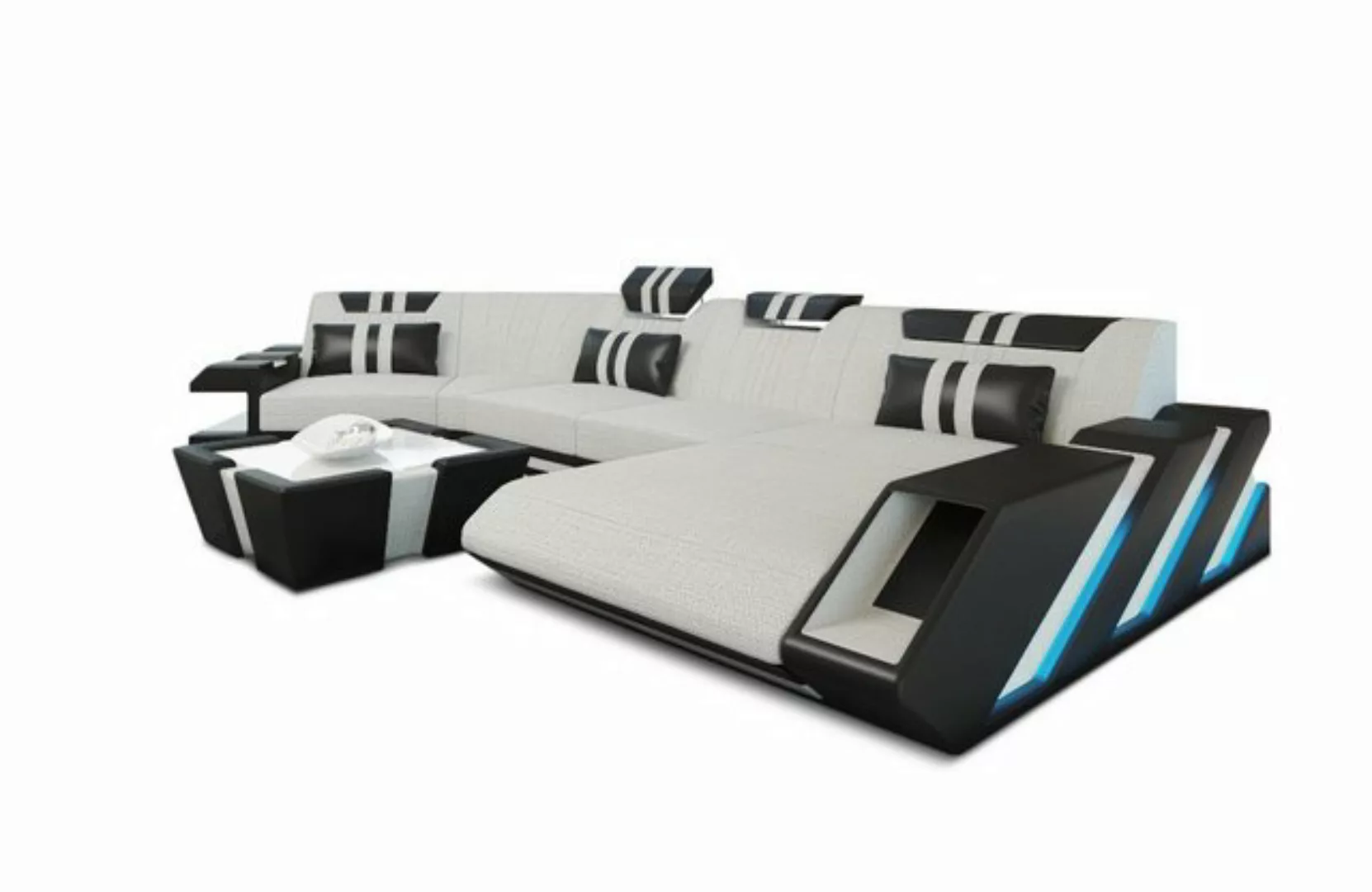 Sofa Dreams Wohnlandschaft Stoff Sofa Apollonia C Form Stoffsofa Polster St günstig online kaufen