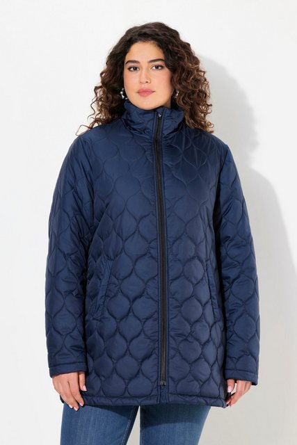 Ulla Popken Steppjacke HYPRAR Steppjacke wasserabweisend Stehkragen günstig online kaufen