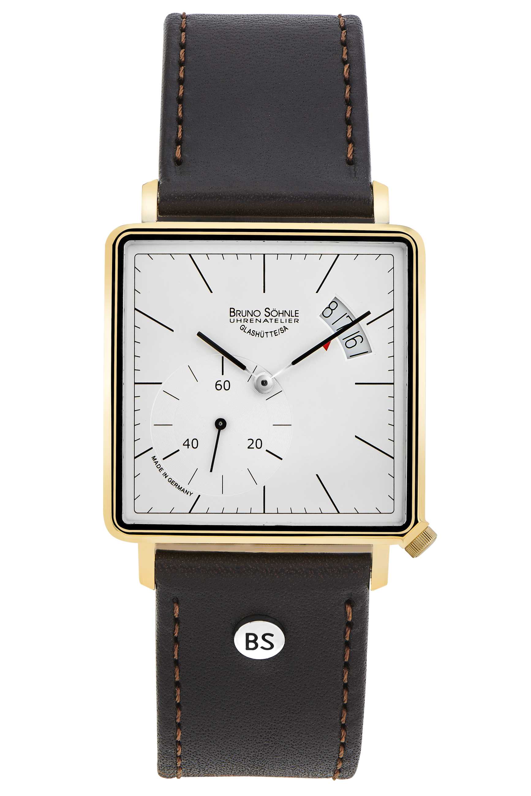 Bruno Shnle -Rondo III Big Herrenuhr Braun Datum 33mm- 17-33072-241 günstig online kaufen