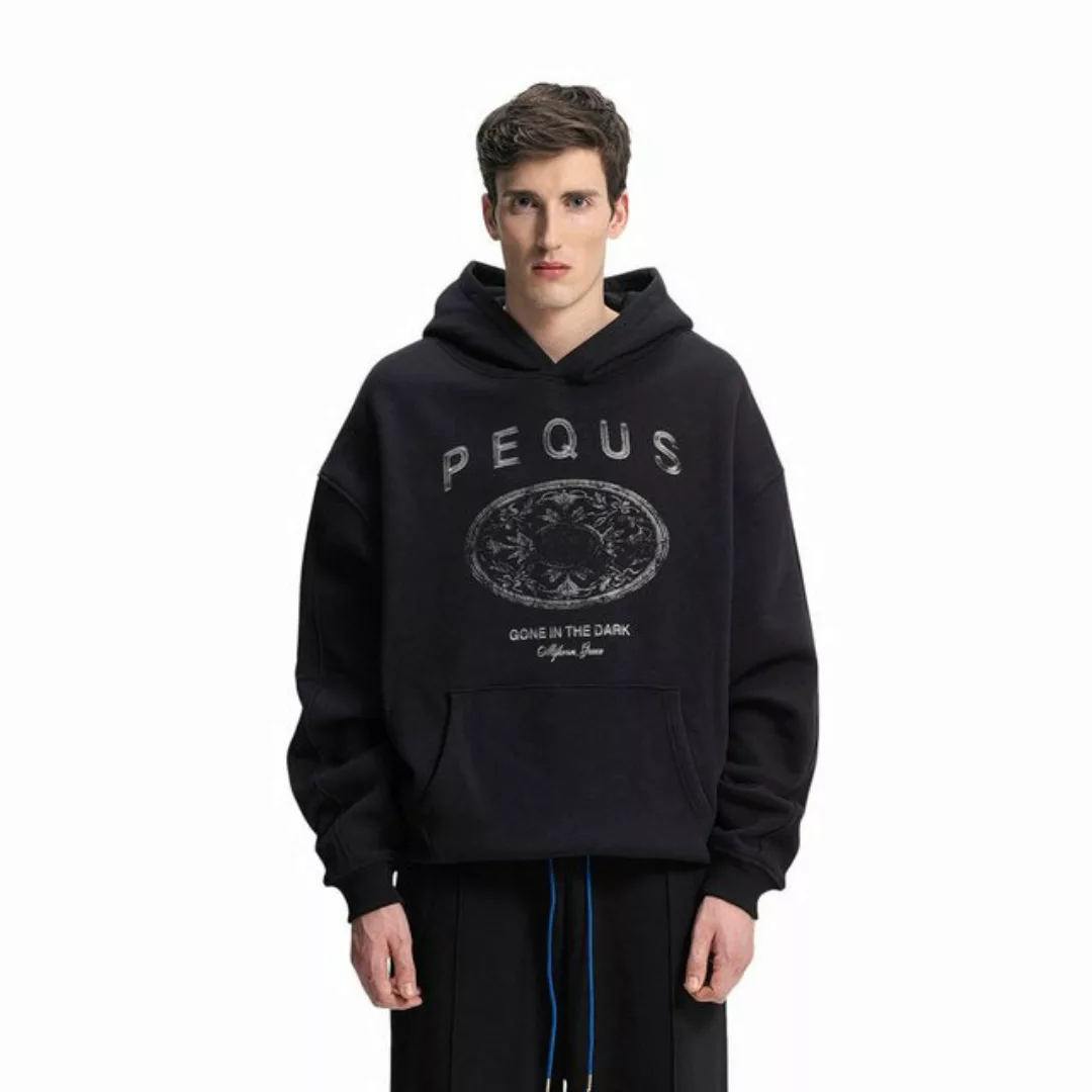 PEQUS Hoodie Faded Emblem Graphic günstig online kaufen