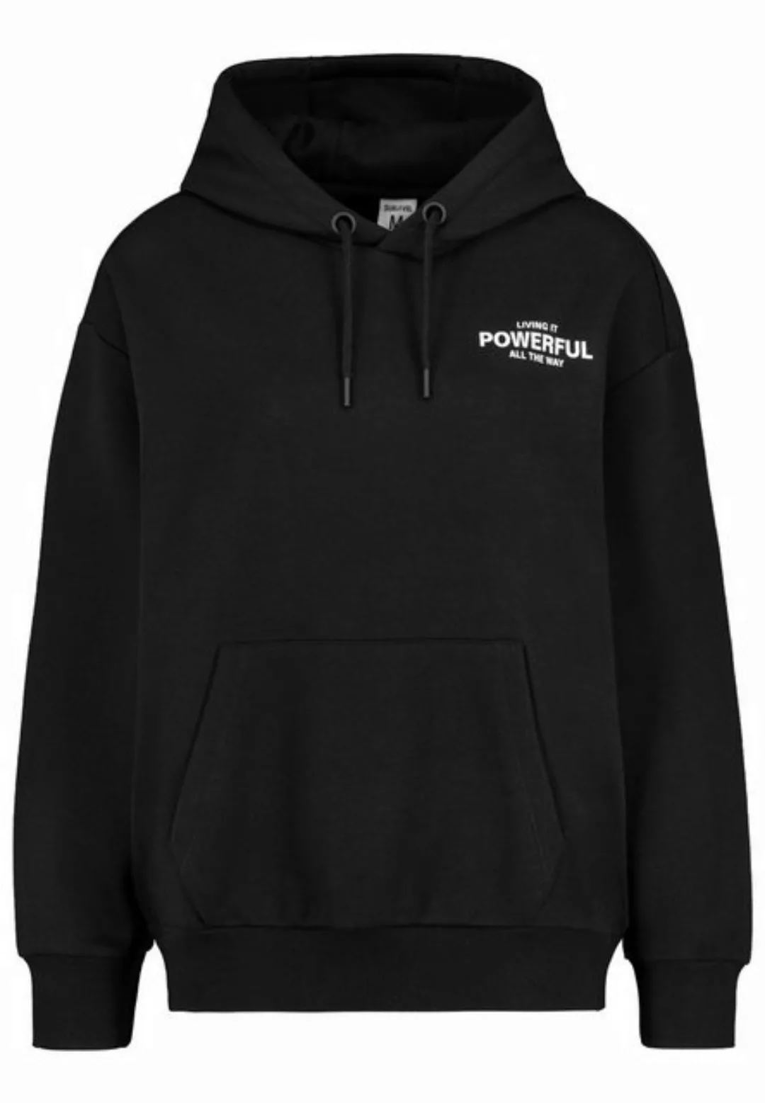 SUBLEVEL Kapuzenpullover Hoodie mit Backprint günstig online kaufen