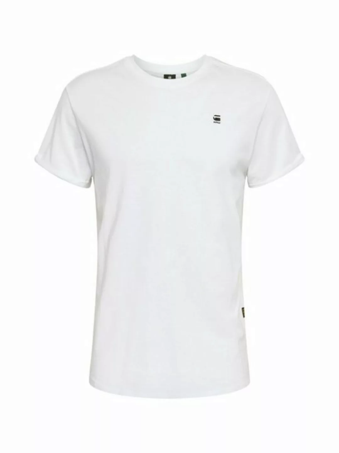 G-star Lash Ribbed Kurzarm T-shirt 2XL White günstig online kaufen