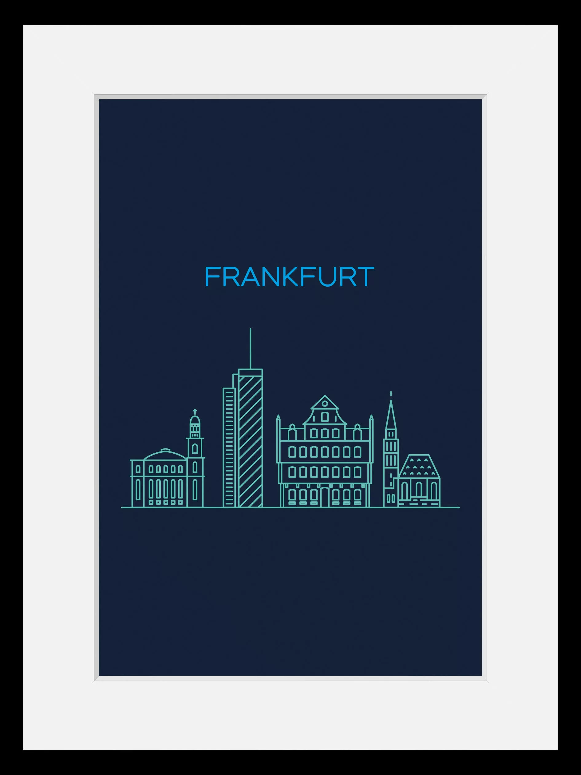 queence Bild "Frankfurt Sightseeing", Städte, (1 St.) günstig online kaufen