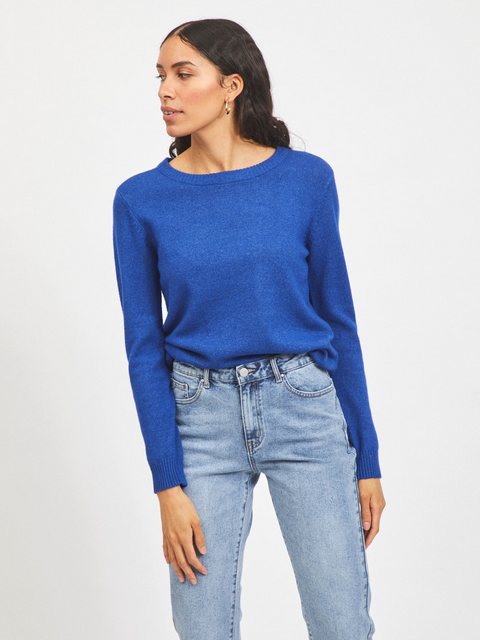 Vila Rundhalspullover VIRIL O-NECK L/S KNIT TOP - NOOS günstig online kaufen