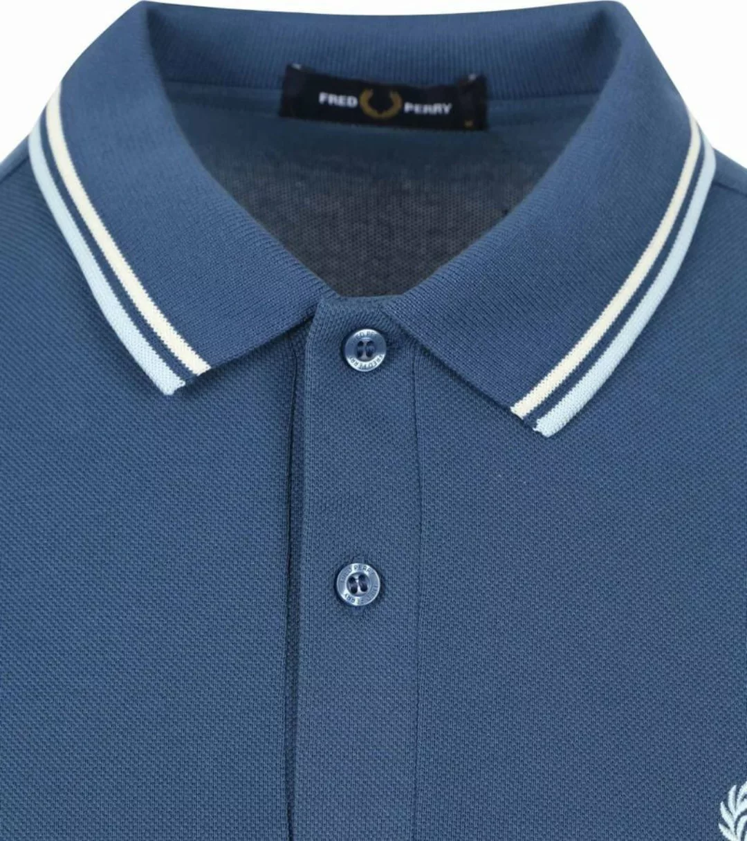 Fred Perry Poloshirt M3600 Mid Blau U91 - Größe M günstig online kaufen