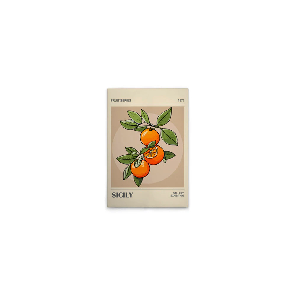 A.S. Création Leinwandbild "Citrus - Wandbild Beige Grün Orange Keilrahmen günstig online kaufen