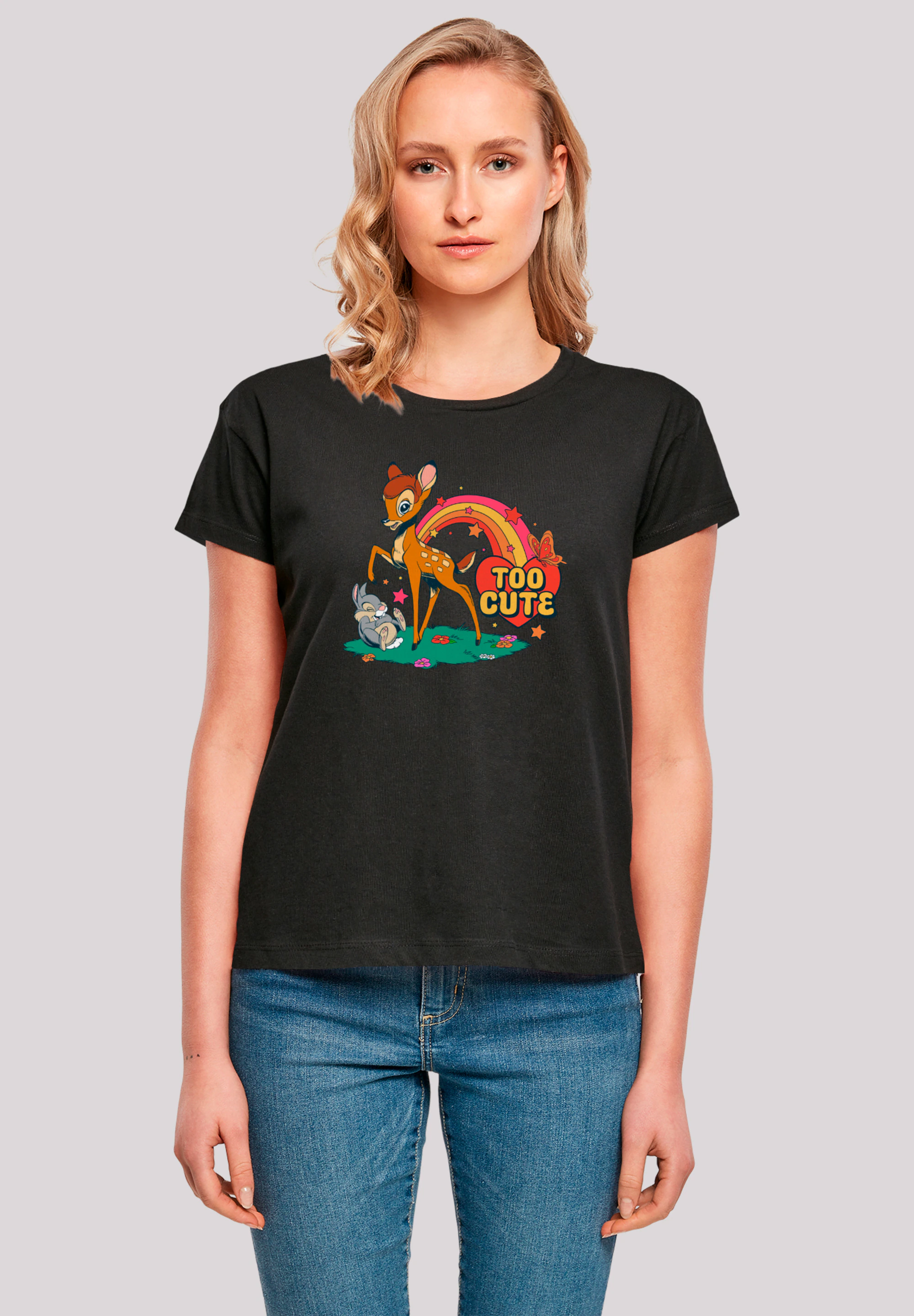 F4NT4STIC T-Shirt "Disney Bambi Too Cute", Premium Qualität günstig online kaufen