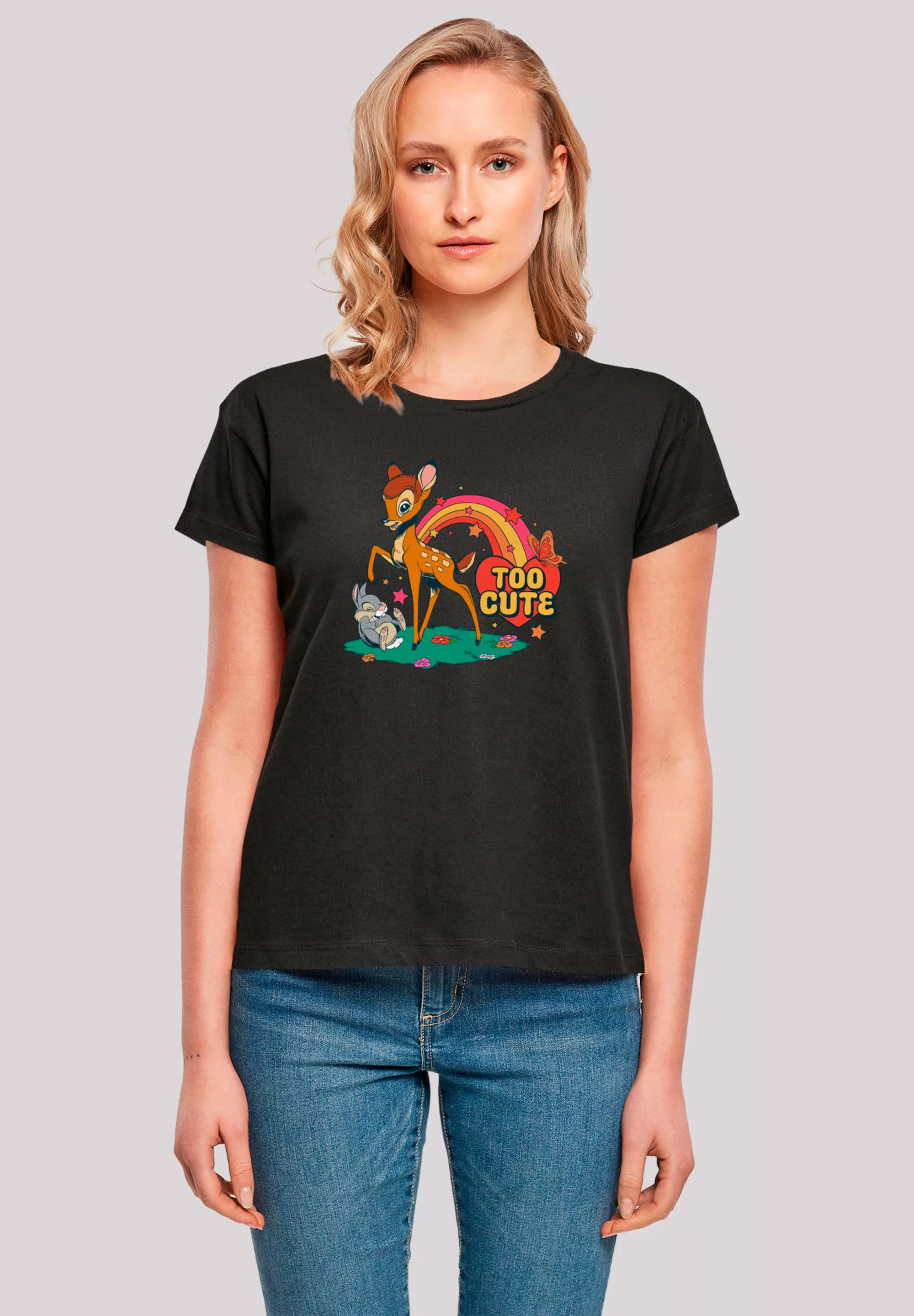 F4NT4STIC T-Shirt "Disney Bambi Too Cute", Premium Qualität günstig online kaufen