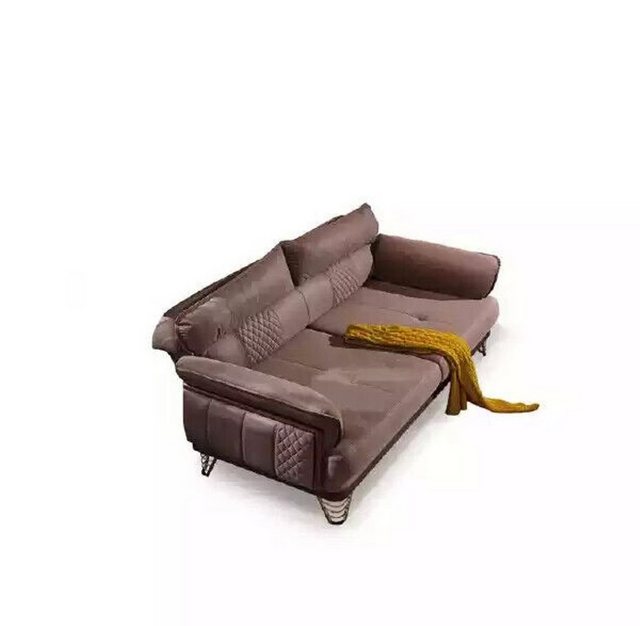 JVmoebel Sofa Beiger Dreisitzer Luxus Sofa Moderne Wohnzimmer, 1 Teile, Mad günstig online kaufen