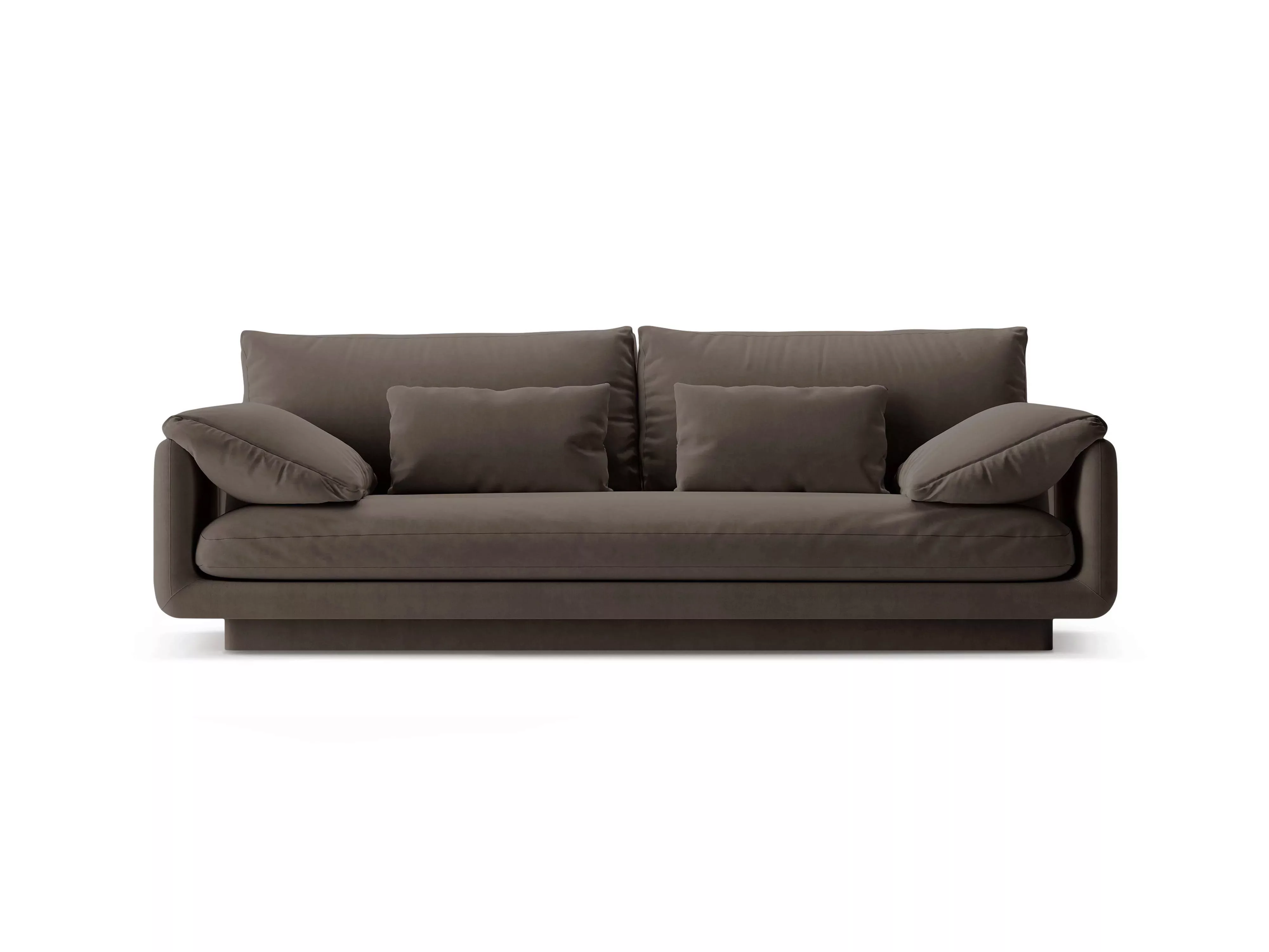 Micadoni | 3-Sitzer-Sofa Torino Samt günstig online kaufen