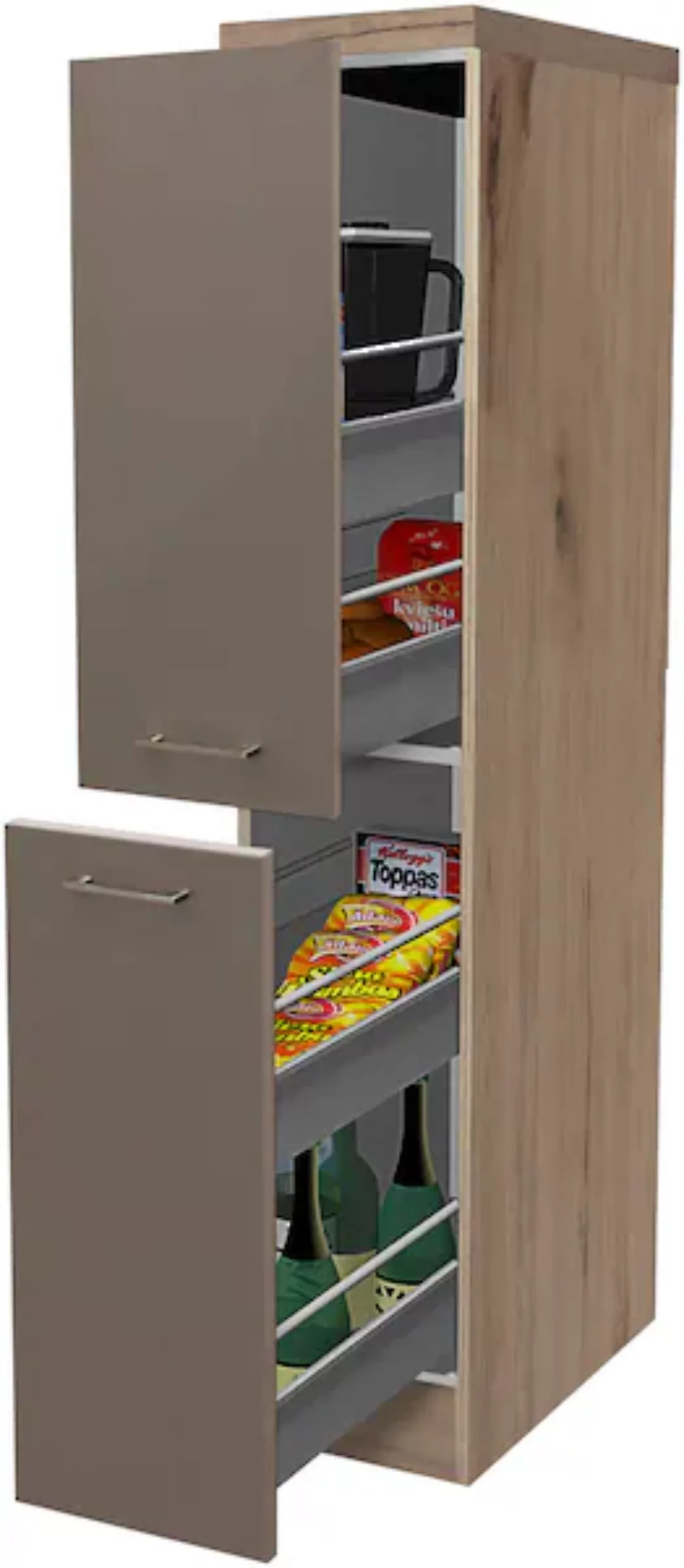 Flex-Well Apothekerschrank »Riva«, (B x H x T) 30 x 162 x 60 cm, mit 4 Abla günstig online kaufen