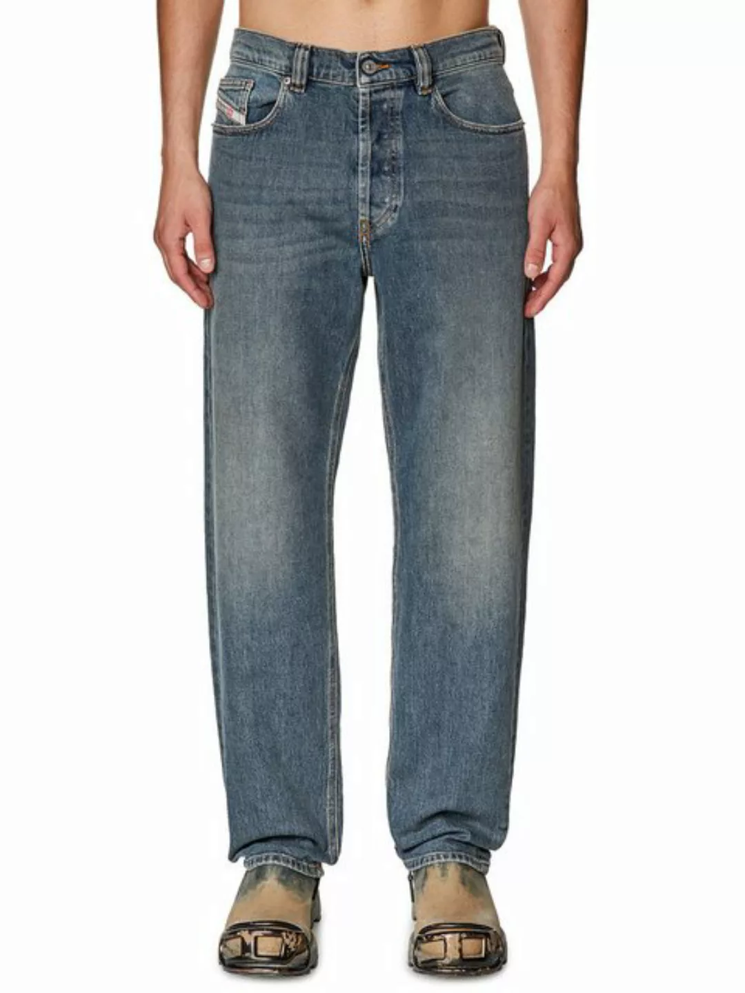 Diesel Straight-Jeans Relaxed Fit - 2010 D-Macs 09F74 günstig online kaufen