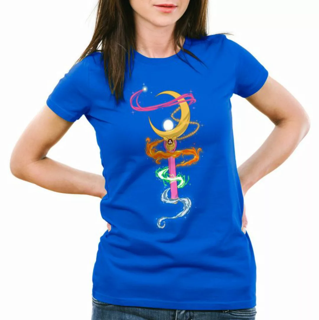 style3 T-Shirt Mondzepter sailor moon crystal anime manga bunny günstig online kaufen